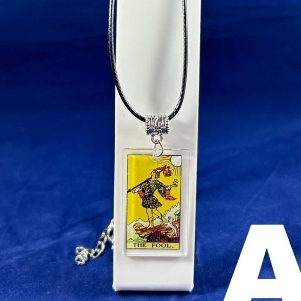 The Fool Tarot Card Necklace